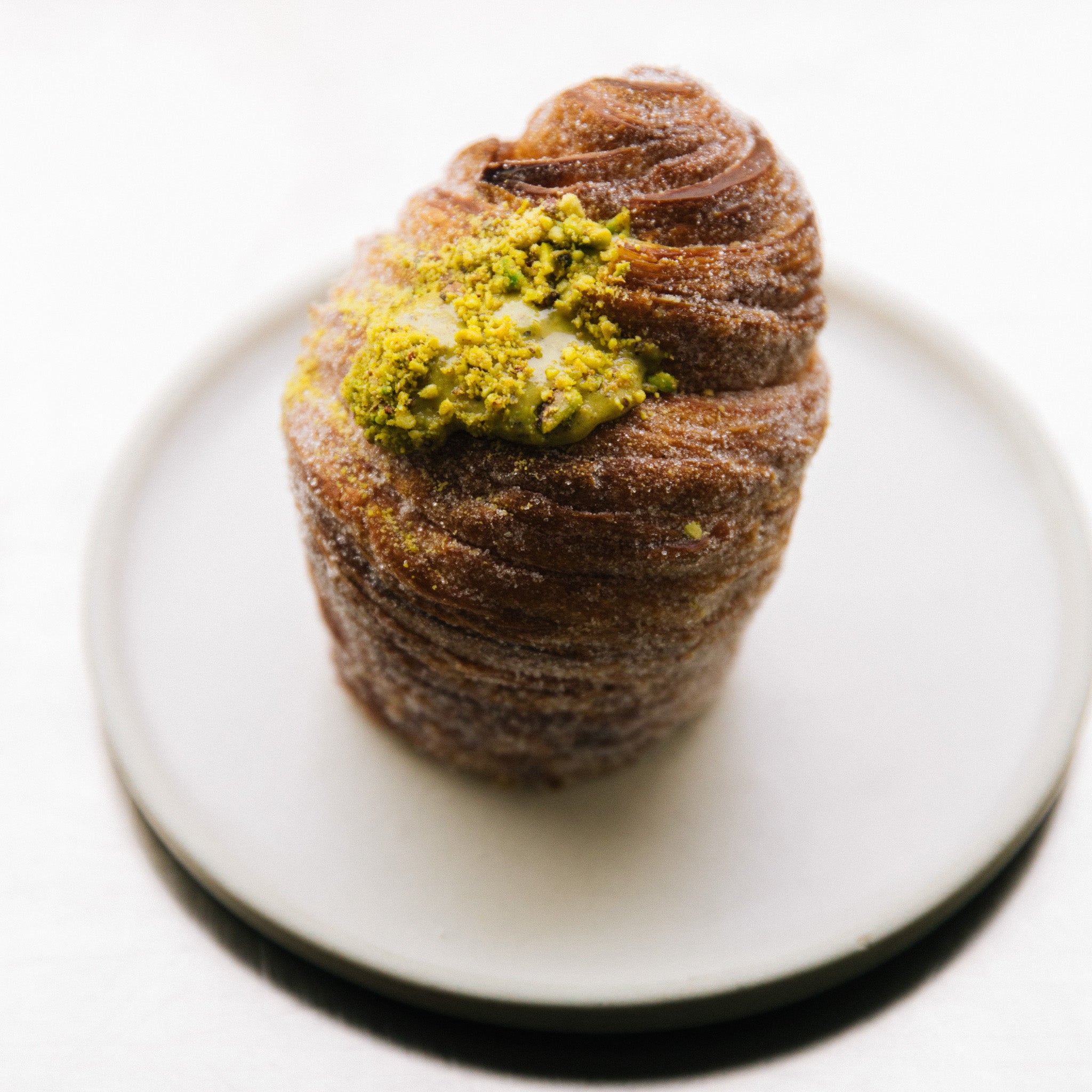 Pistachio Cruffin